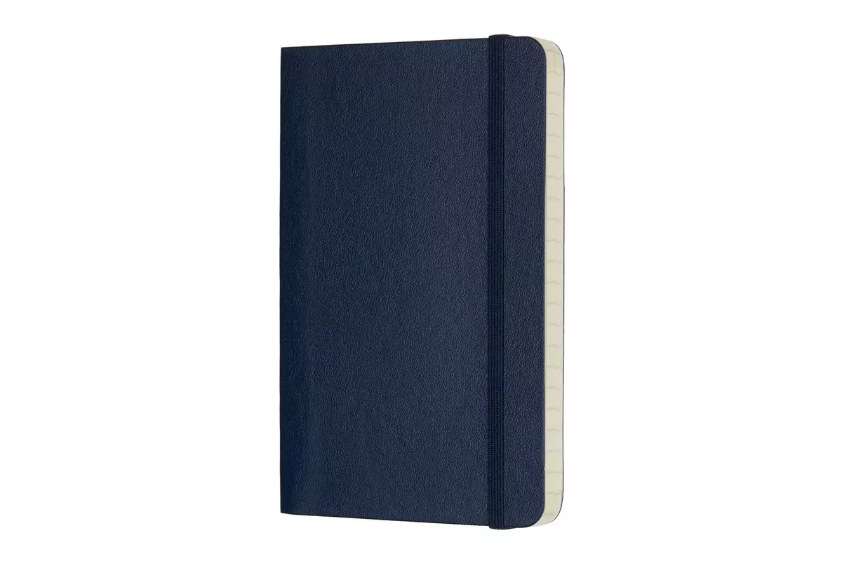 Een Moleskine Ruled Soft Cover Notebook Pocket Sapphire Blue koop je bij Moleskine.nl